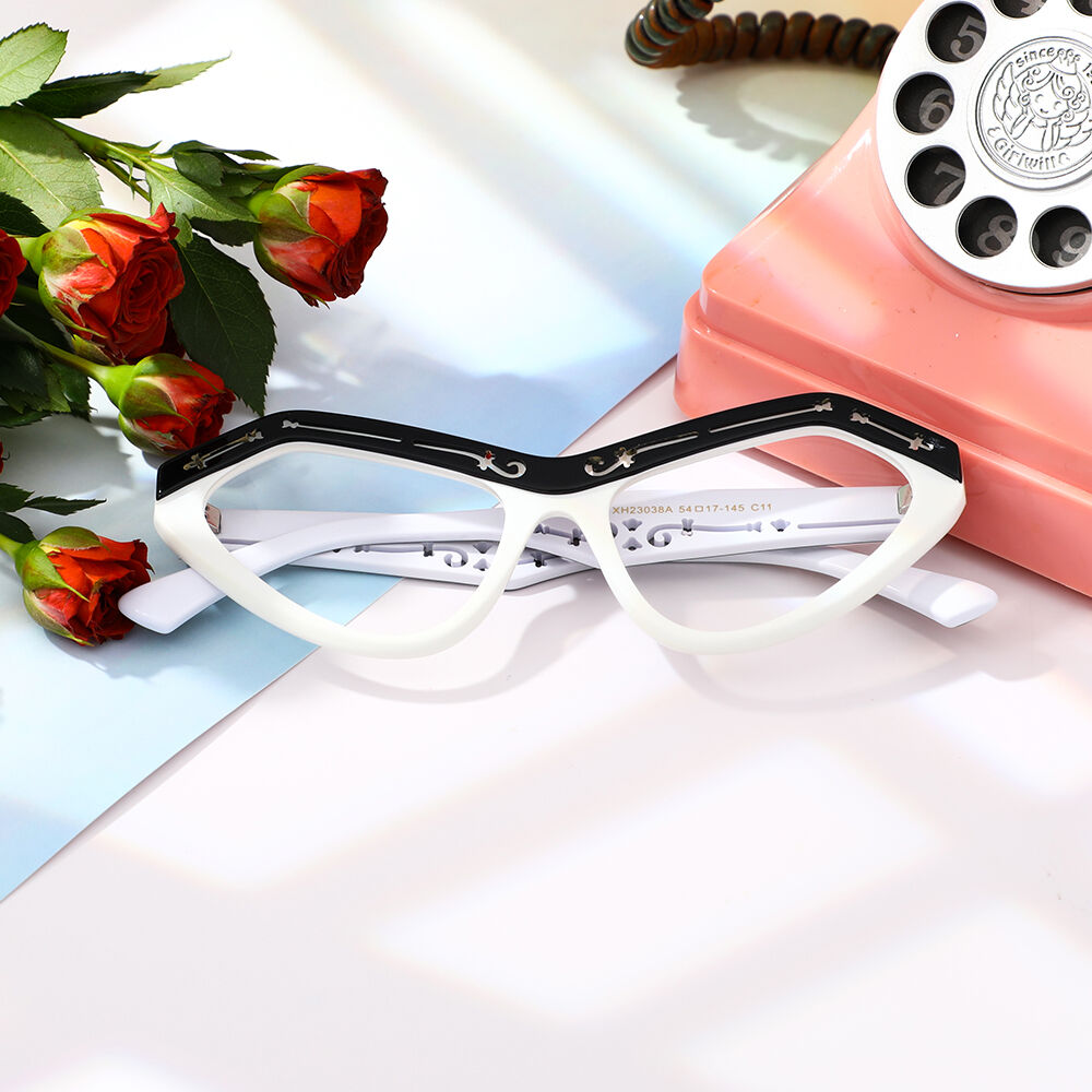 Occhiali da Vista Congrev Cat Eye Beige