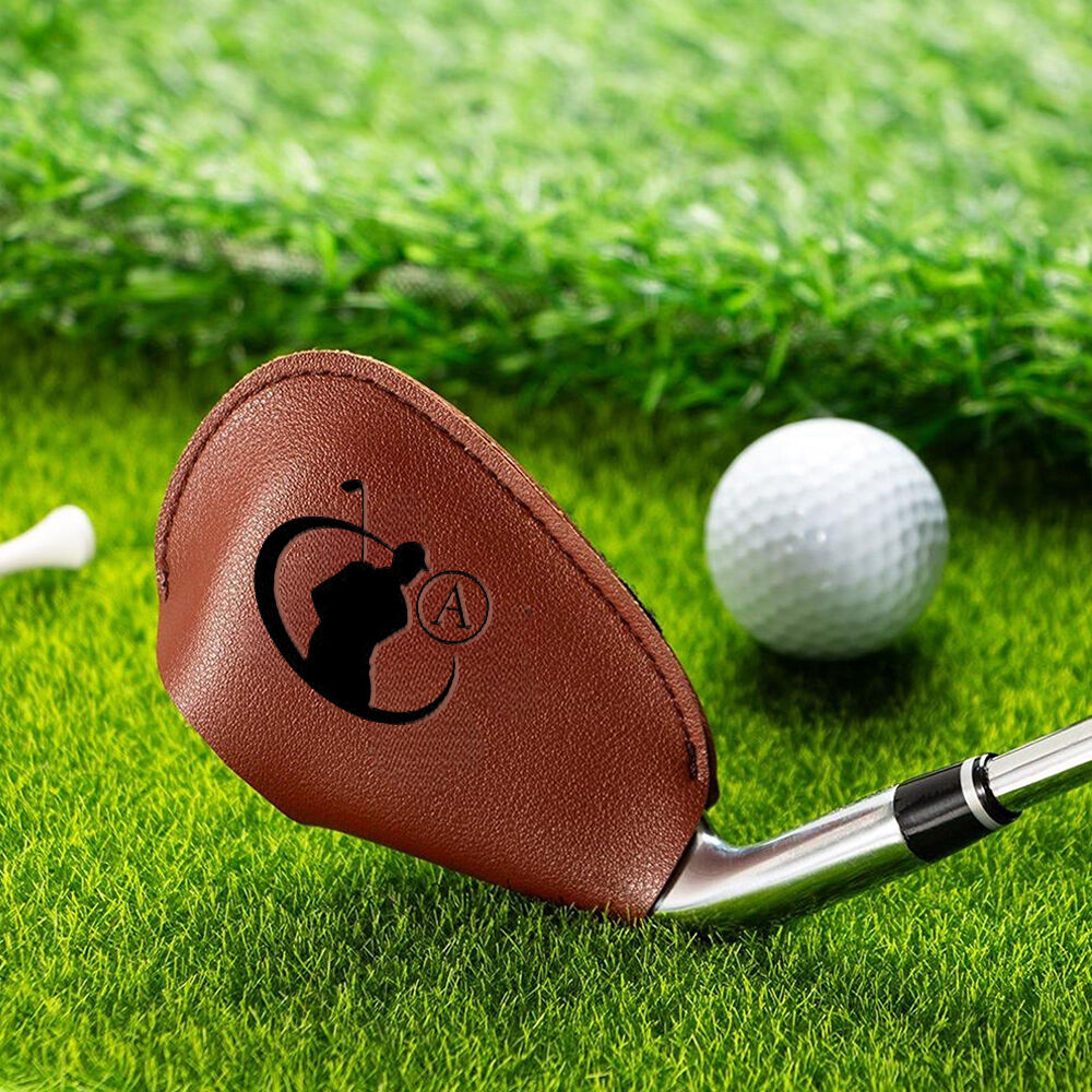 Personalized Golf Club Covers with Custom Initials Golf Iron Cover Accessories for Players