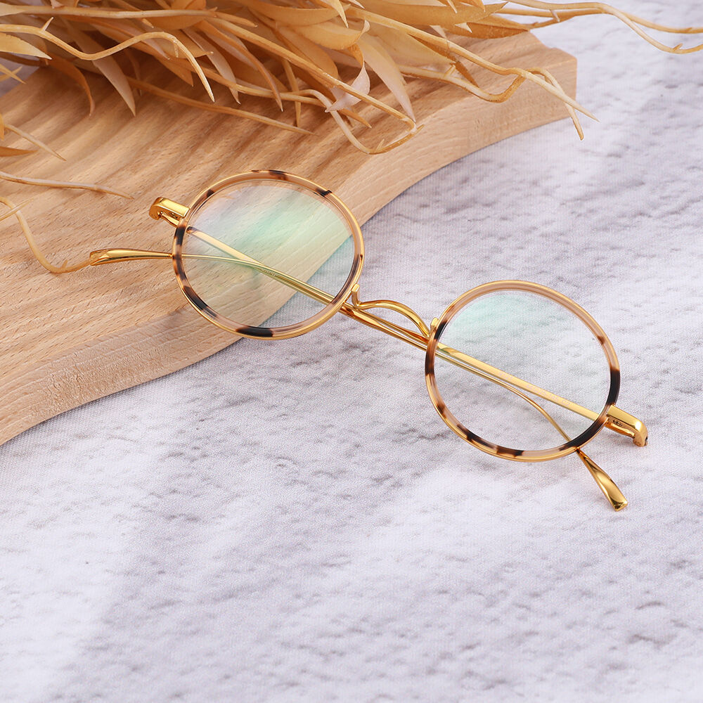 Gail Round Brown Glasses