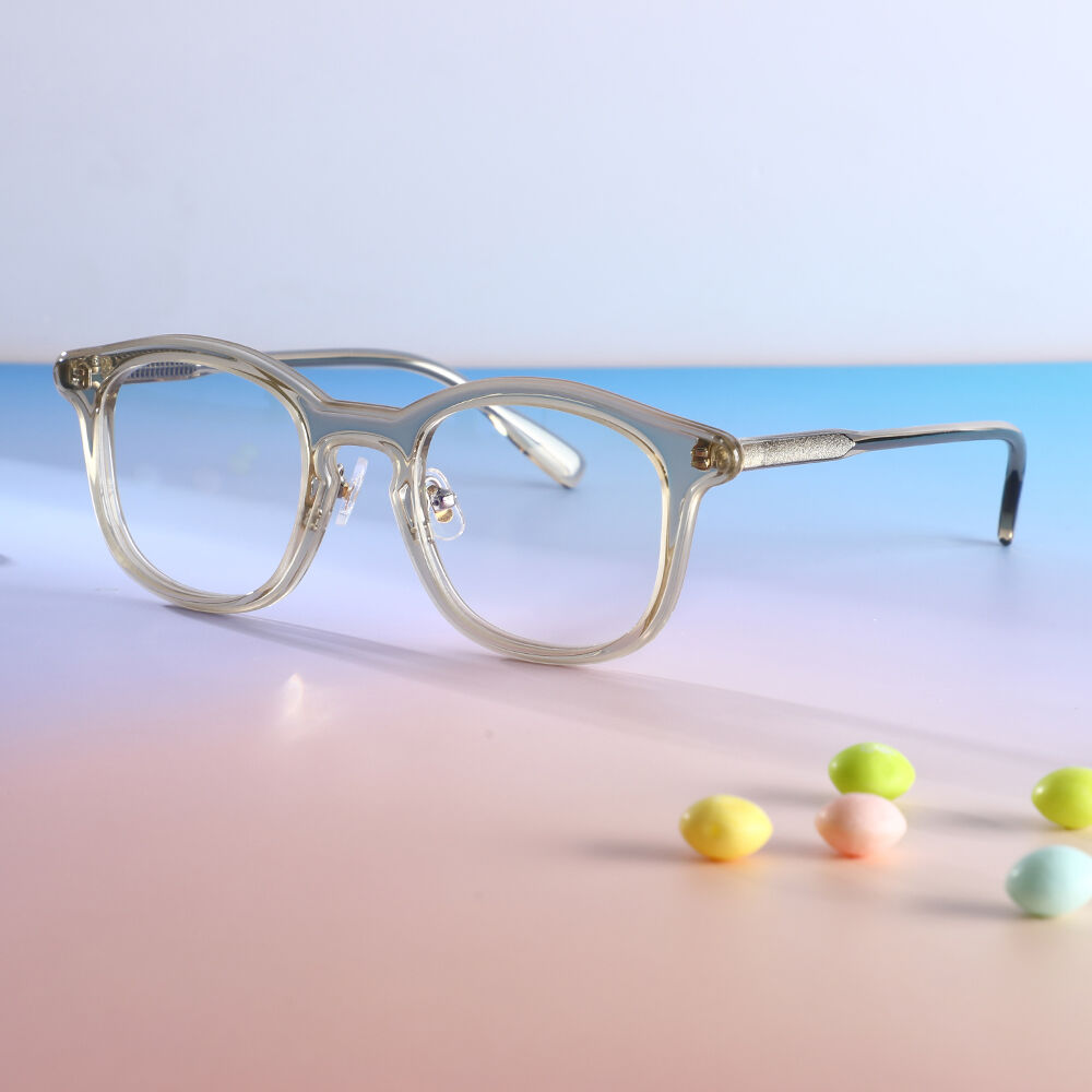 Howard Square Yellow Glasses