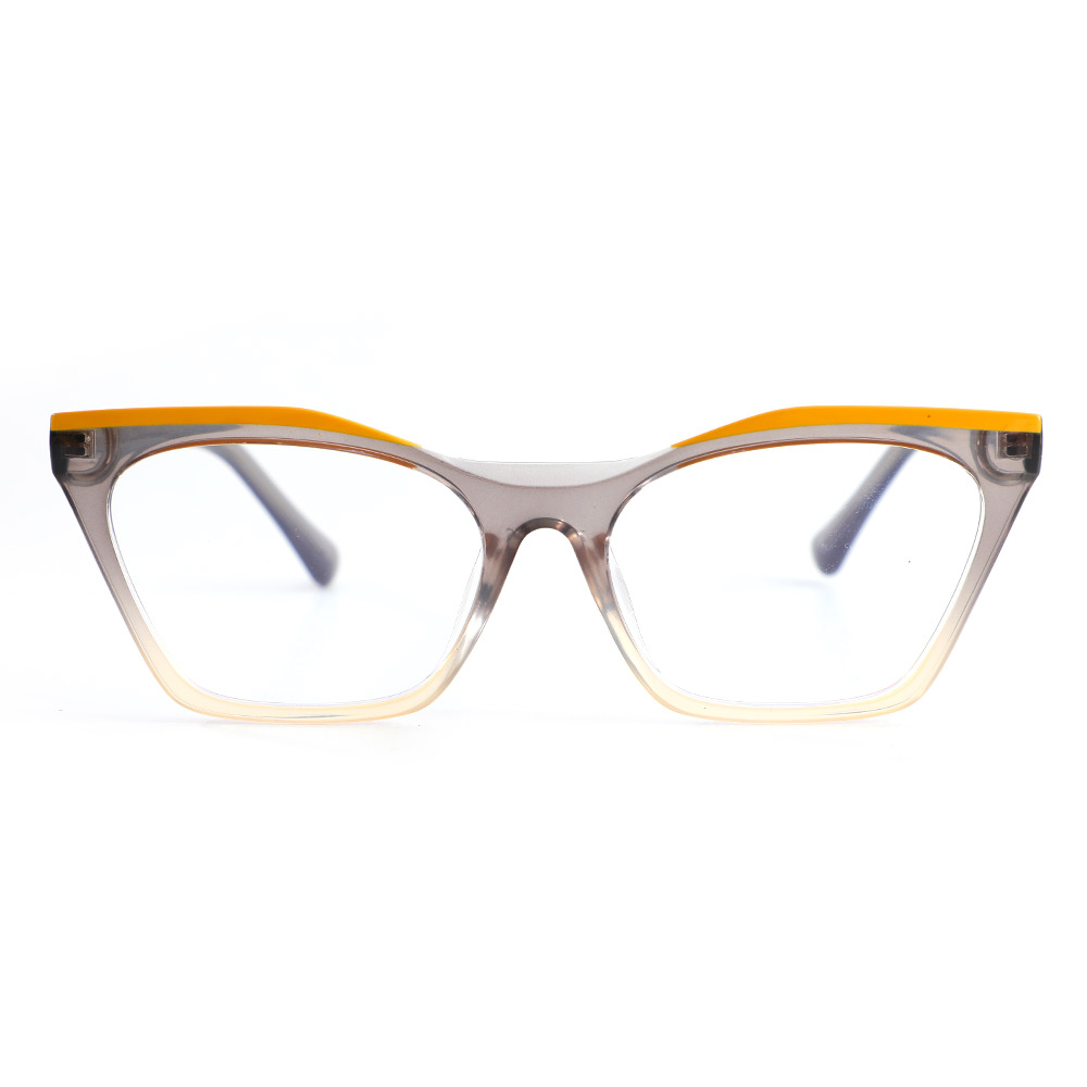 Occhiali da Vista Hugh Cat Eye Grigio 