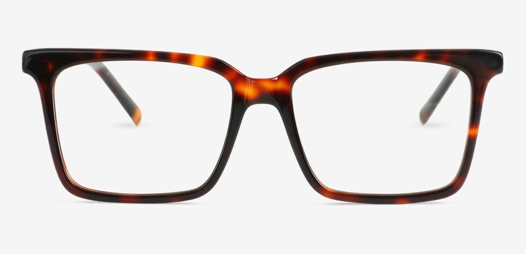 London Tortoise Square Glasses