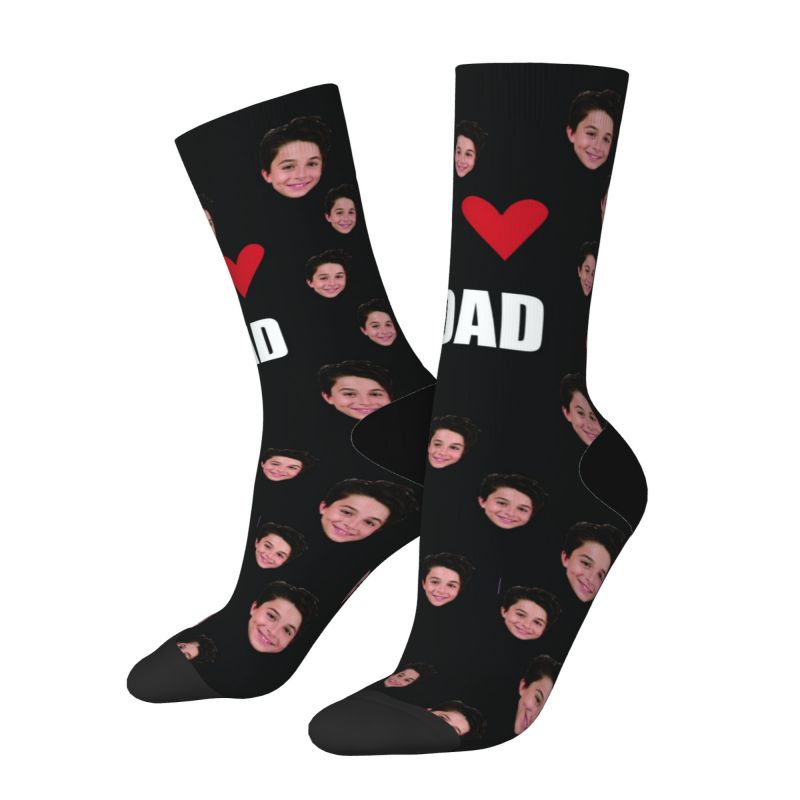 Customized Socks with Photos of Lovely Children