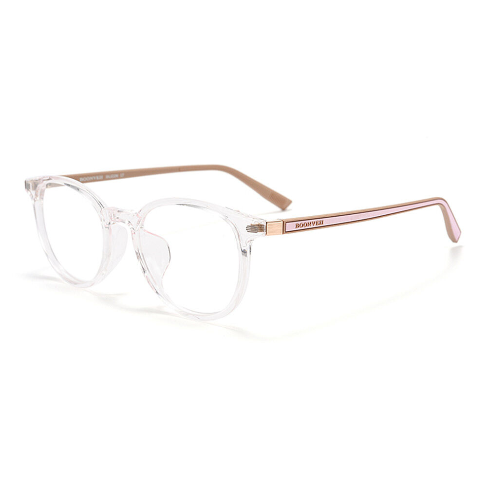 Cariw Runde Klare Brille