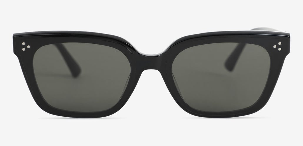 Glover Black Square Sunglasses