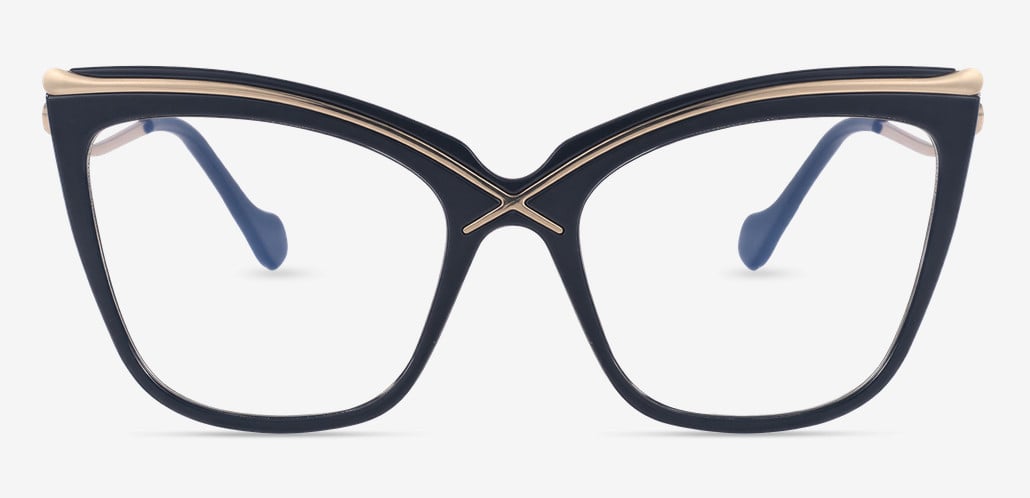 Lauretta Black Cat Eye Glasses
