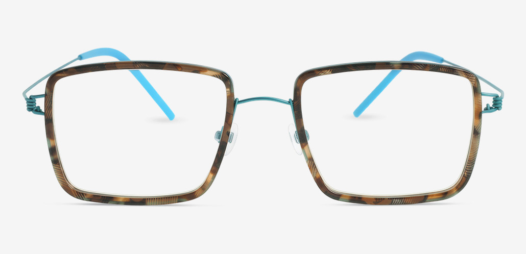 Evans Tortoise Square Glasses
