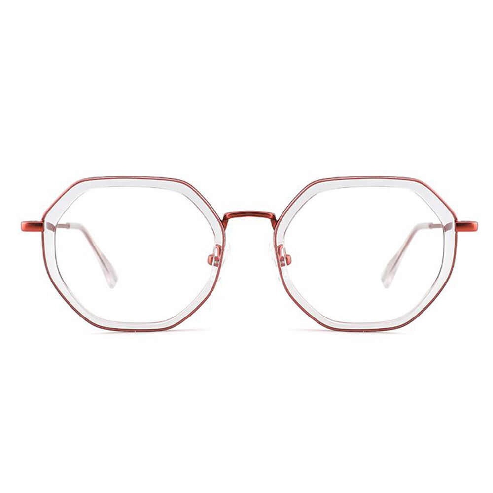 Dawn Geometrische Klare Brille