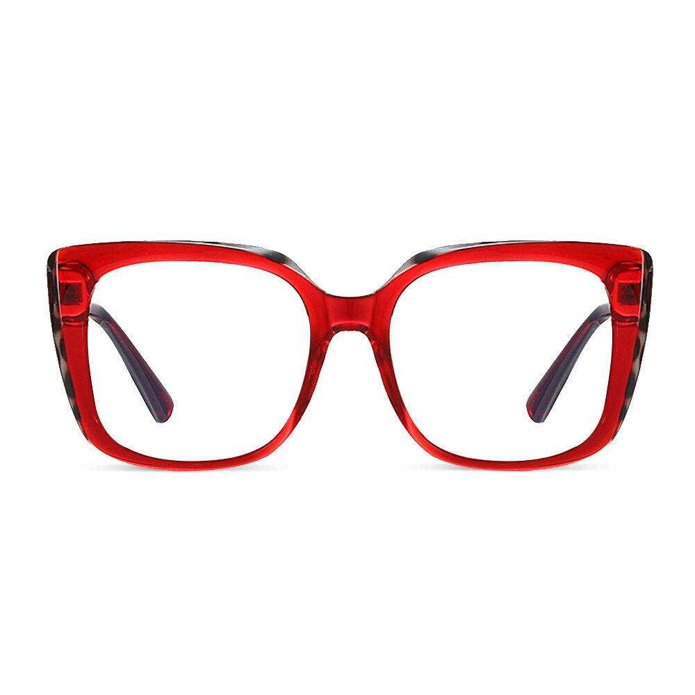 Occhiali da Vista Birdir Quadrato Rosso