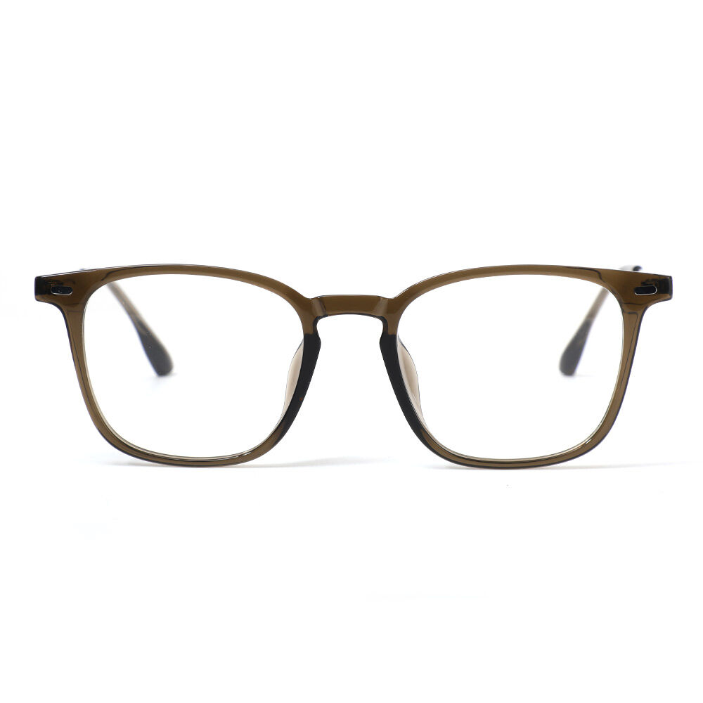 Philip Square Brown Glasses