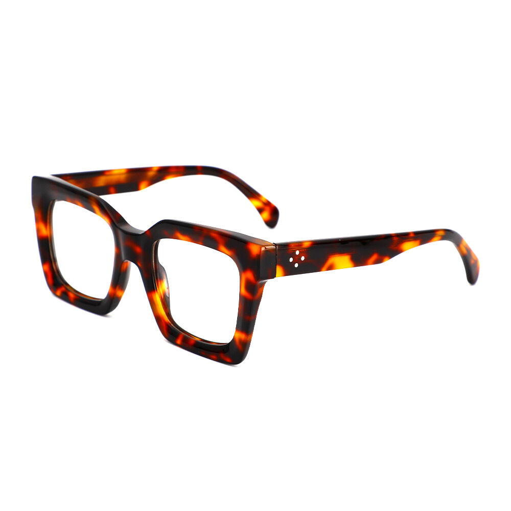 Steward Square Tortoise Glasses