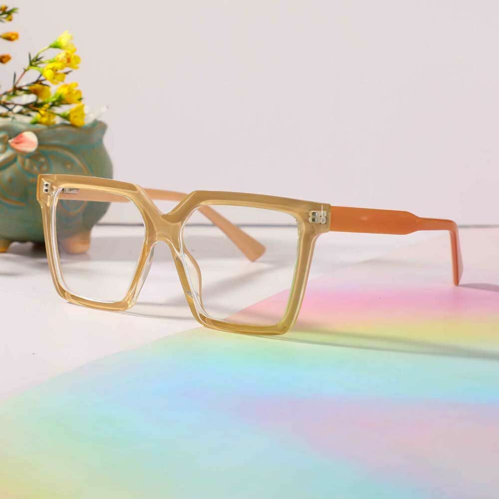 Jenning Square Gray Glasses