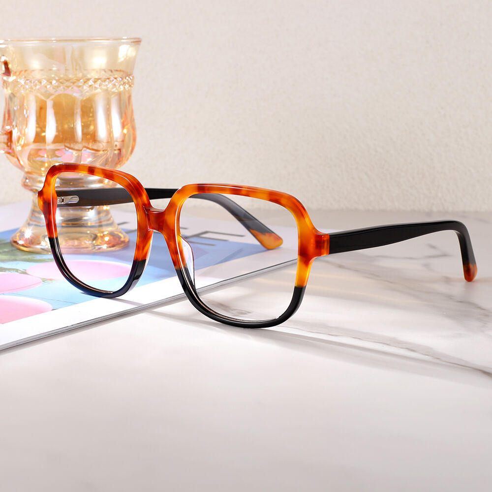 Ford Quadratische Schwarze Brille