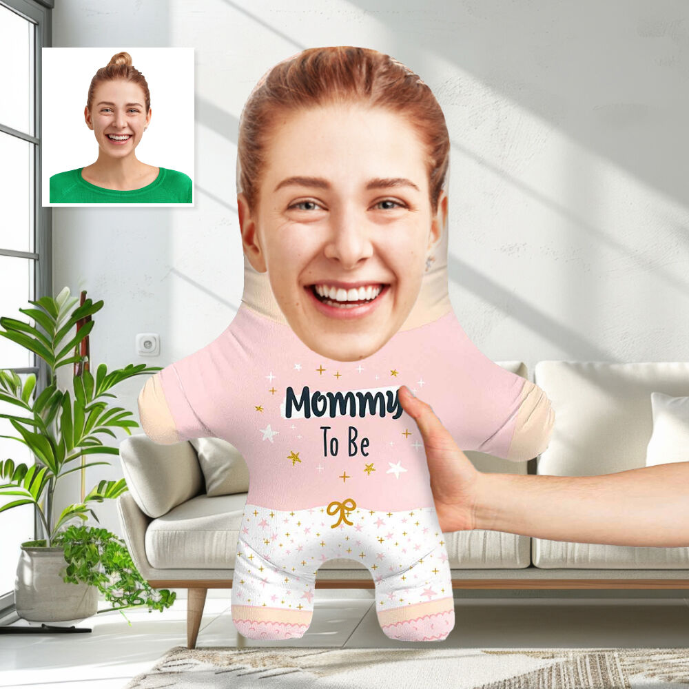 Personalized Face Pillow Mommy To Be Face Pillow