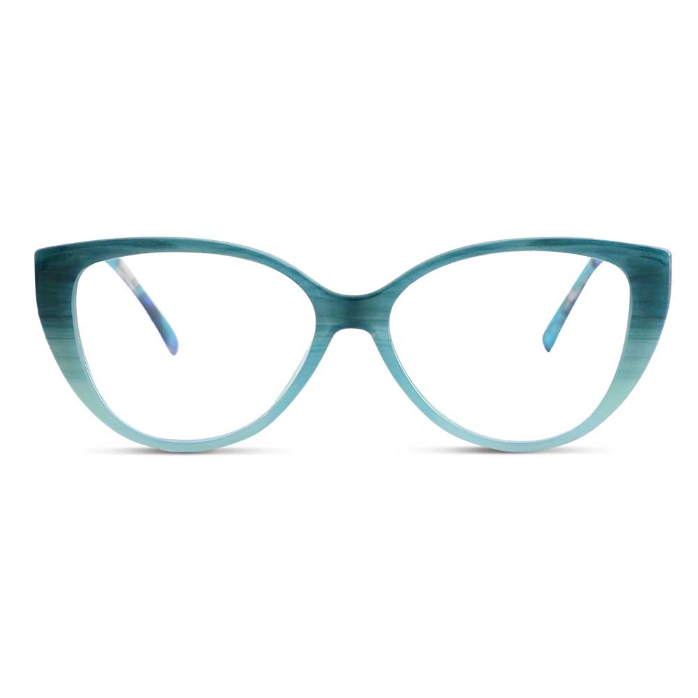 Jenny Cat Eye Blaue Brille