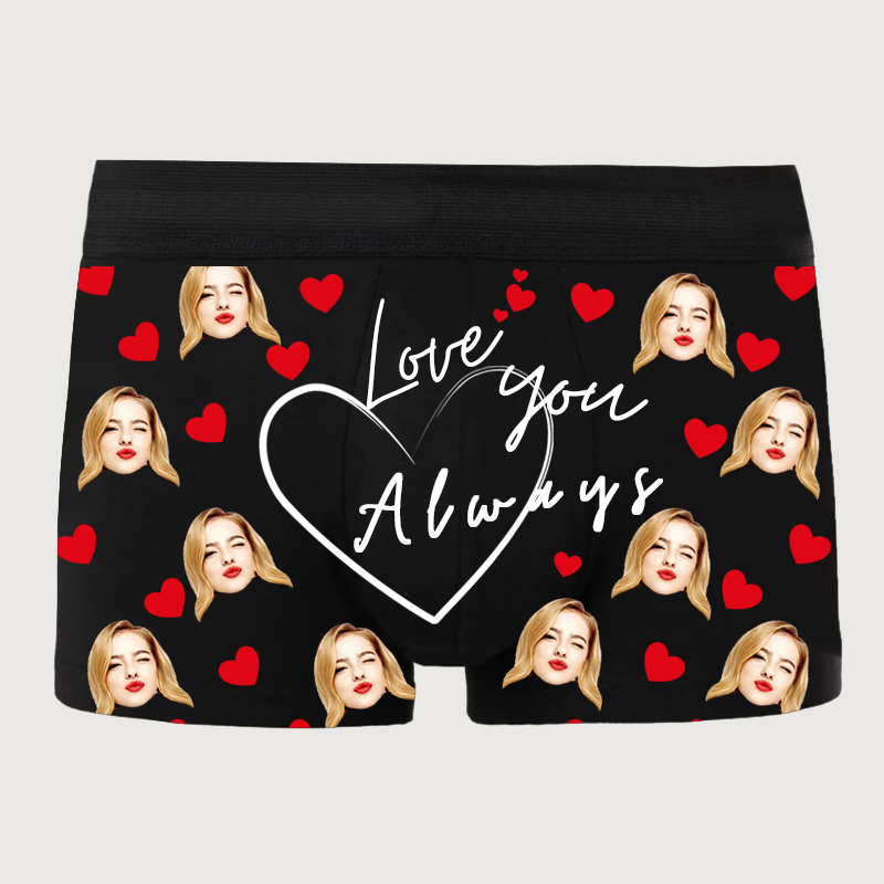 顔写真 似顔絵 男性用 下着 パンツ カスタマイズ