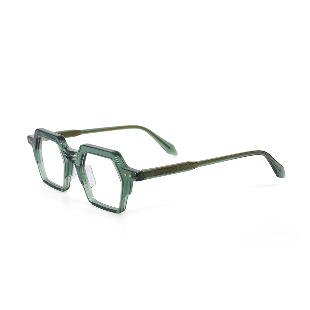 Murphy Geometric Green Glasses