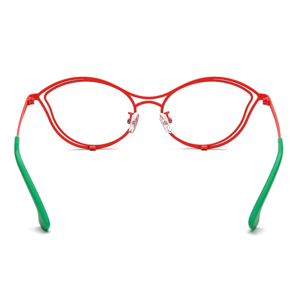 Lunettes de Vue Alstol Cat Eye Rouge