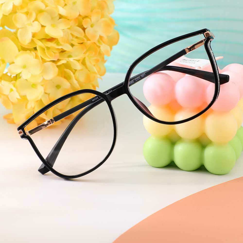 Lunettes de Vue Quintina Ronde Noir