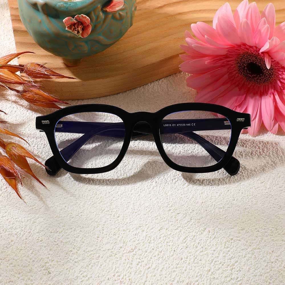 Occhiali da Vista Bloomfie Quadrato Nero 