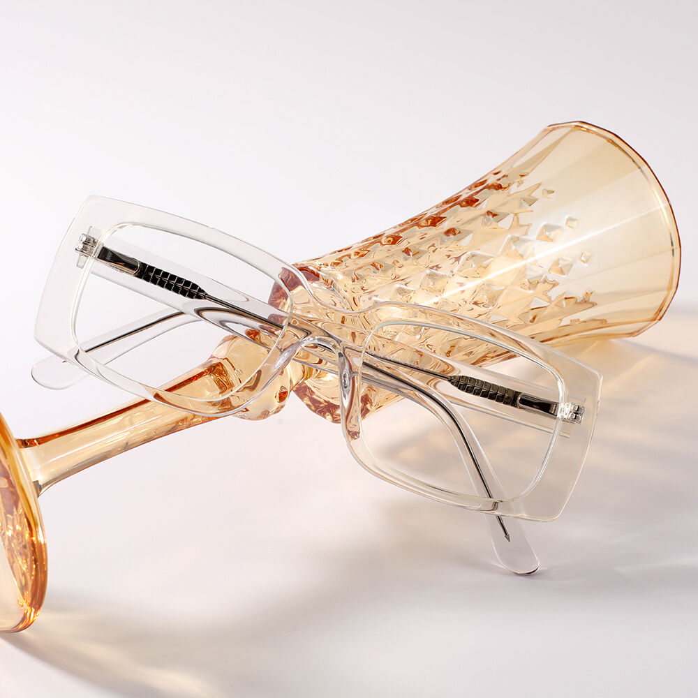 Hanif Square Clear Glasses
