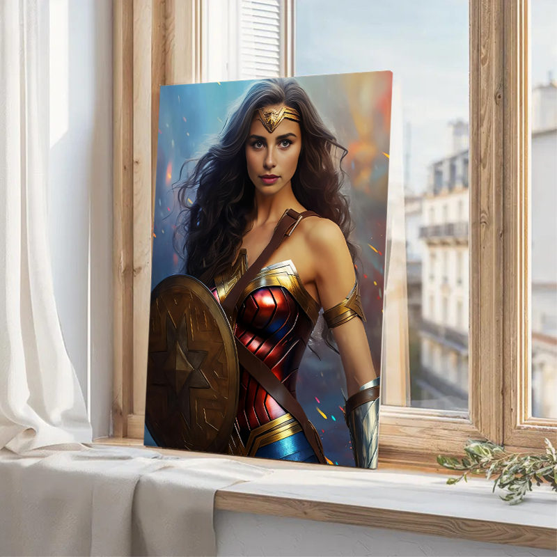 Personalized Woman Portraits with Custom Face Swap Wonderful Present for Friend