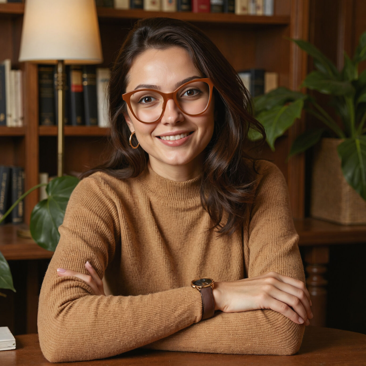 Occhiali da Vista Phoenix Cat Eye Marrone