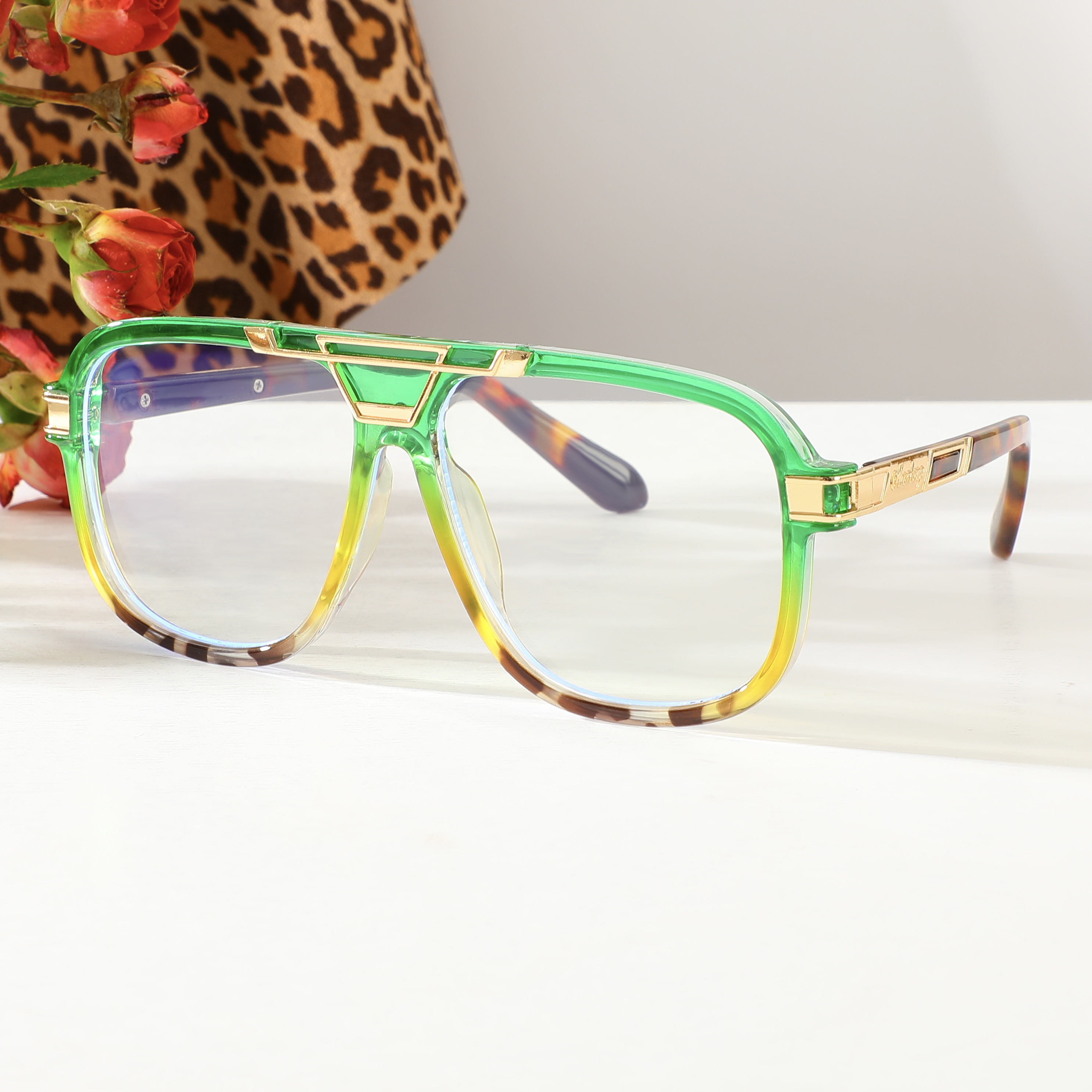 Occhiali da Vista Jordan Aviator Verde