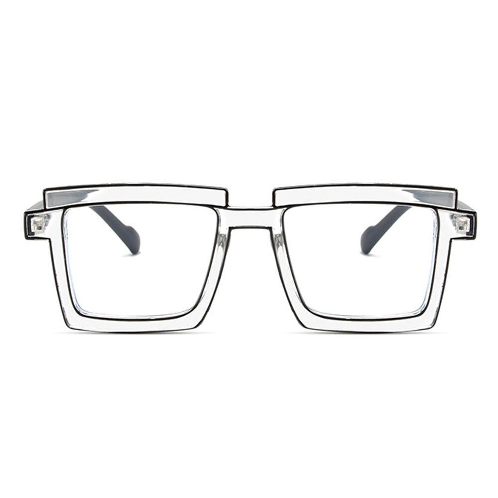 Flossie Quadratische Klare Brille