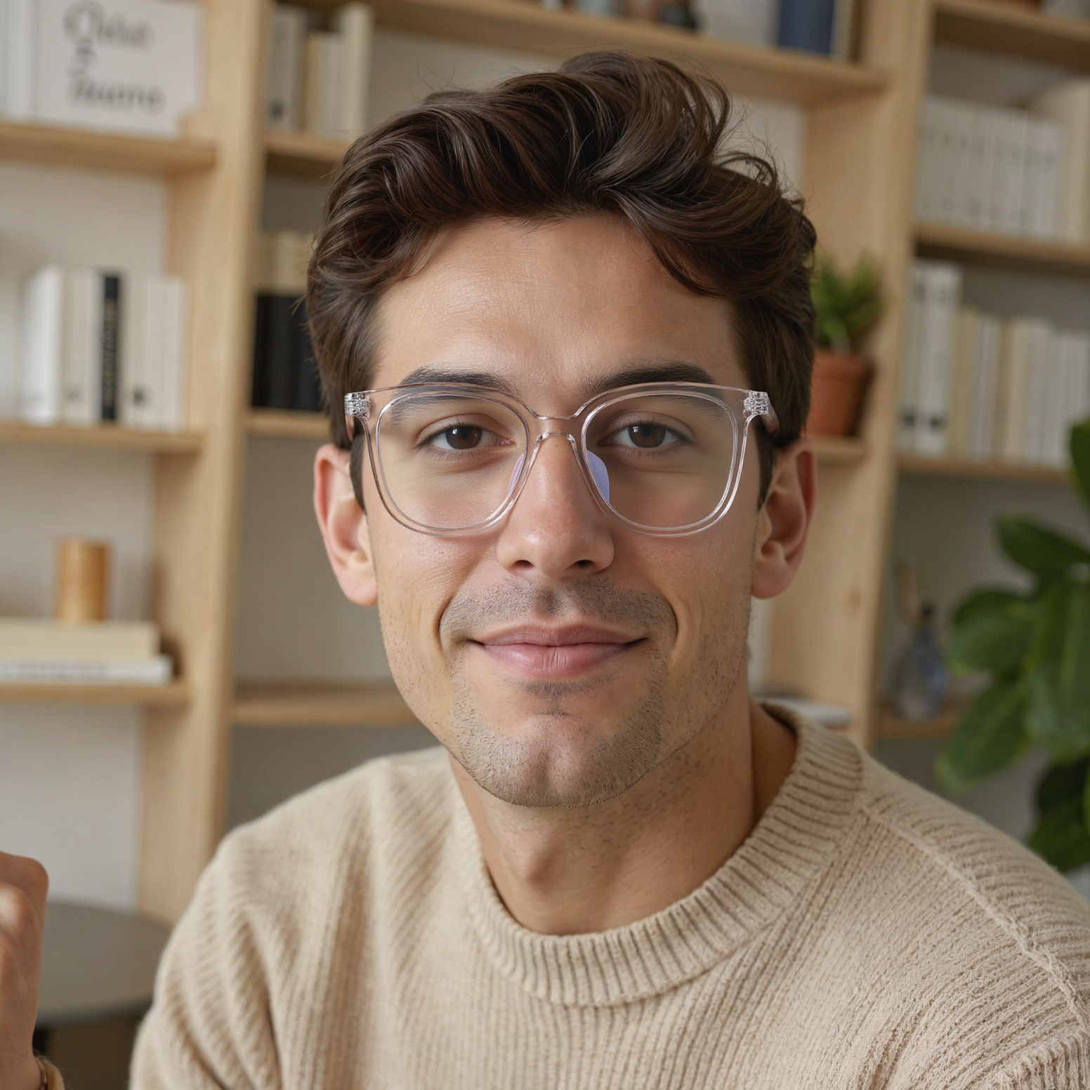 Occhiali da Vista Edmun Quadrato Grigio