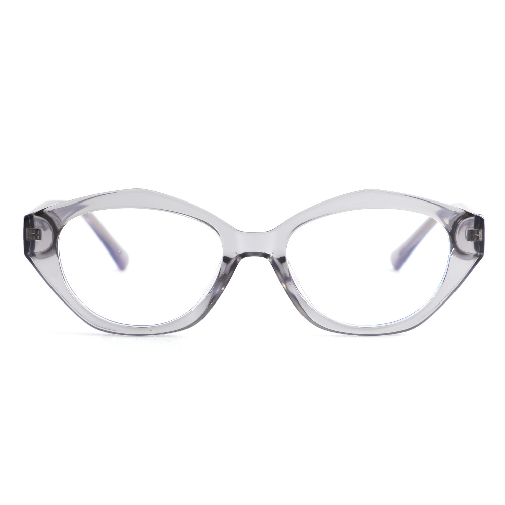 Lunettes de Vue Bobby Ovale Gris 