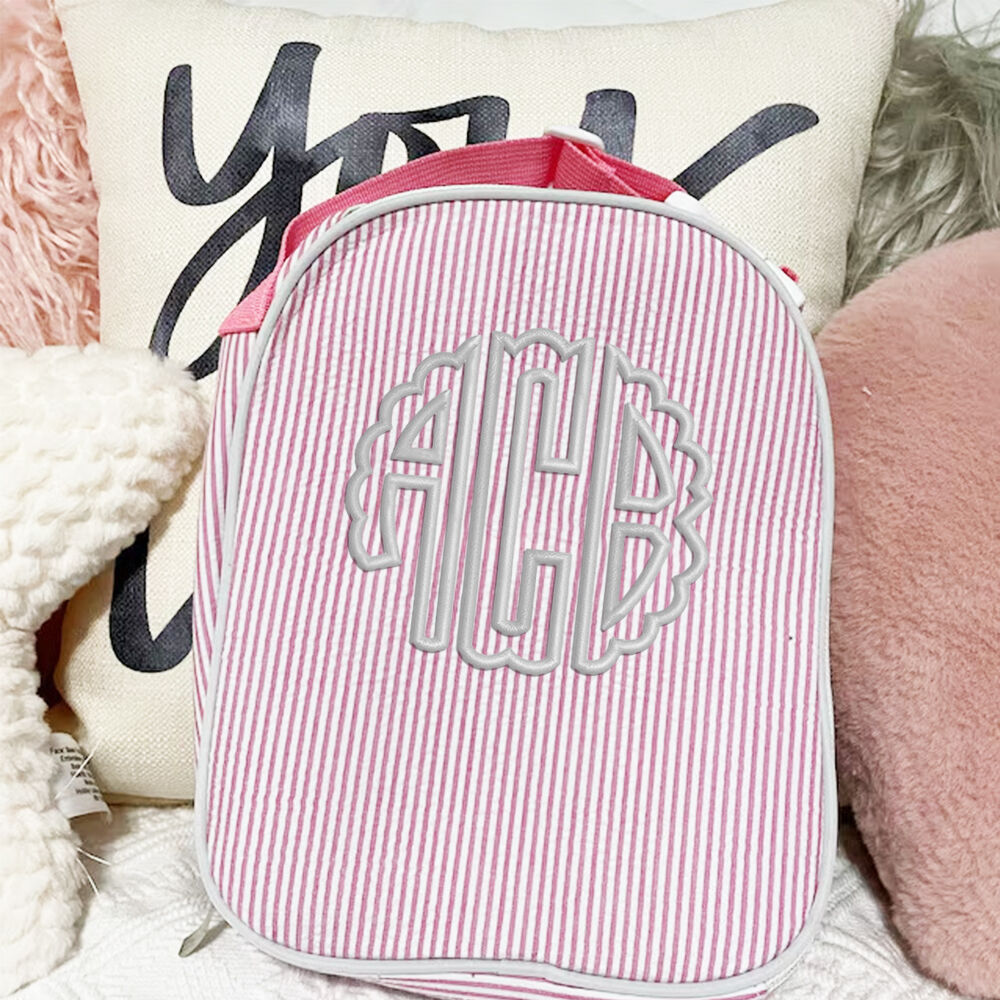 Personalized Lunch Bag Custom Monogrammed Insulated Cooler Bag Birthday Gift for Her