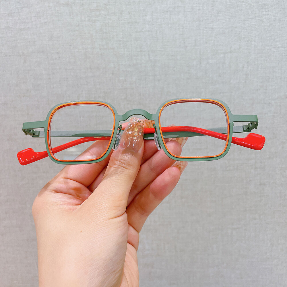 Bower Quadratische Grüne Brille