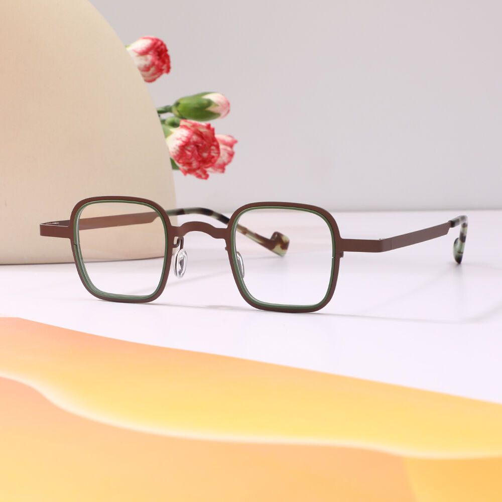 Occhiali da Vista Bower Quadrato Marrone 