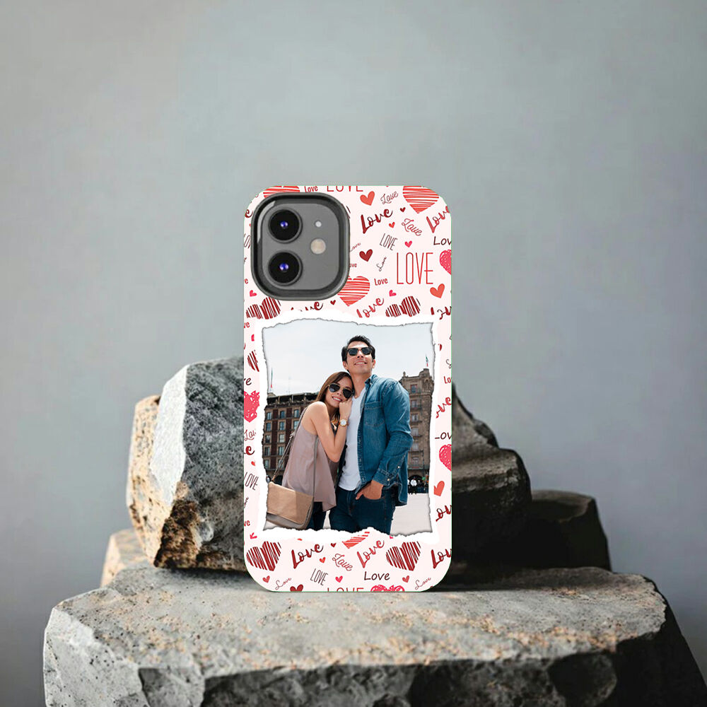 Personalized Phone Case With Photo And Sweet Gift For Valentine's Day