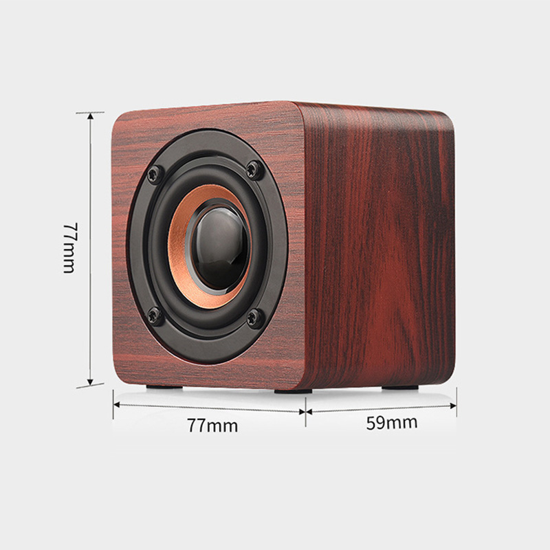 Personalized Wooden Bluetooth Speaker with Name and Music Note Romantic Gift for Music Lovers
