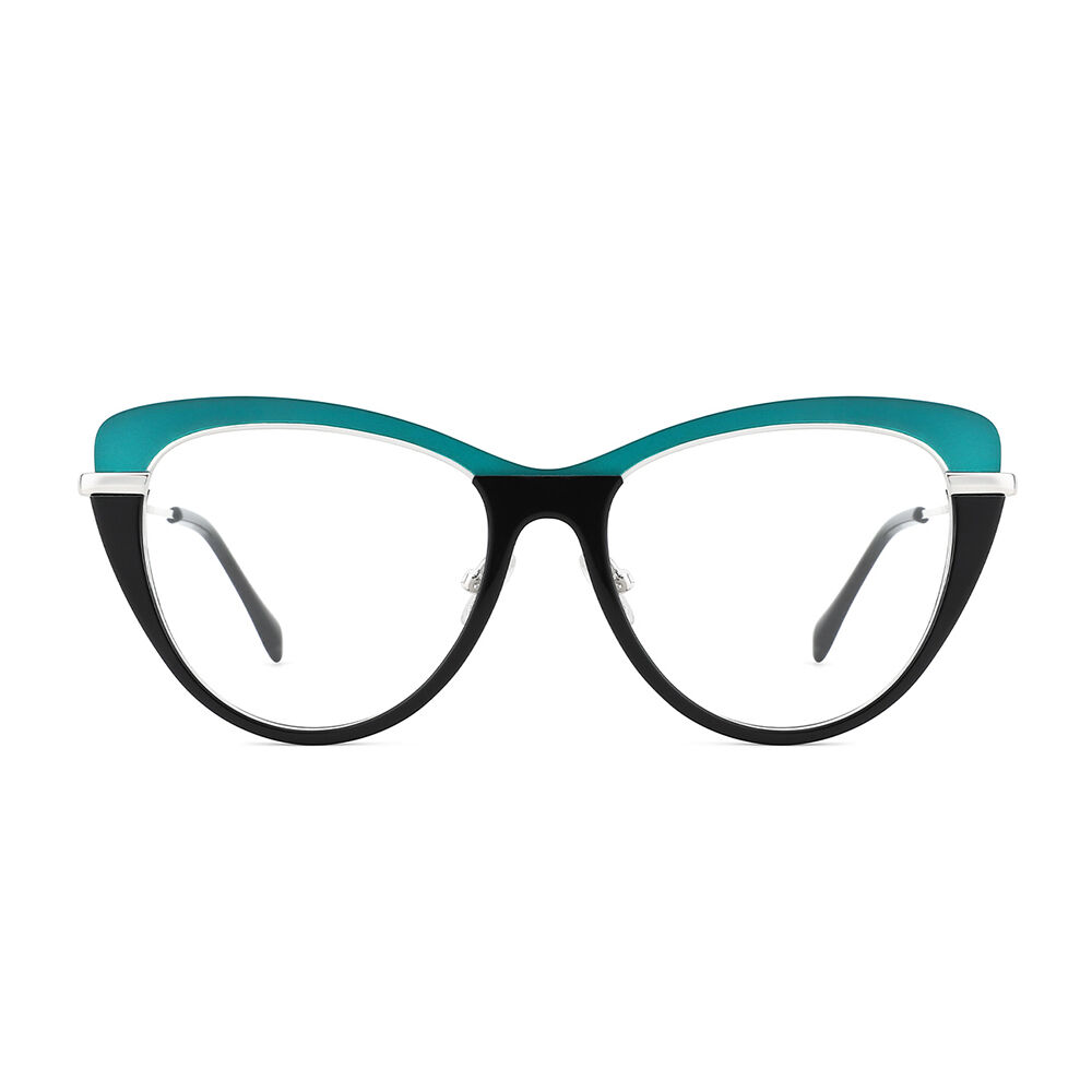 Lunettes de Vue Catwoman Cat Eye Bleu
