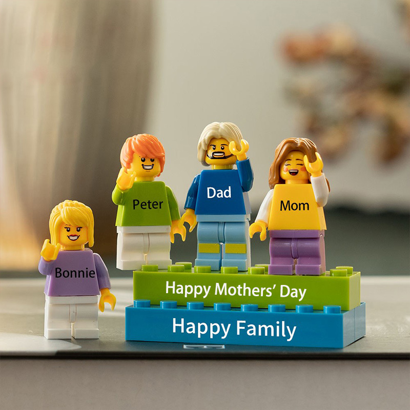 Personalized Brick Figures Fun Gifts For Mother’s Day