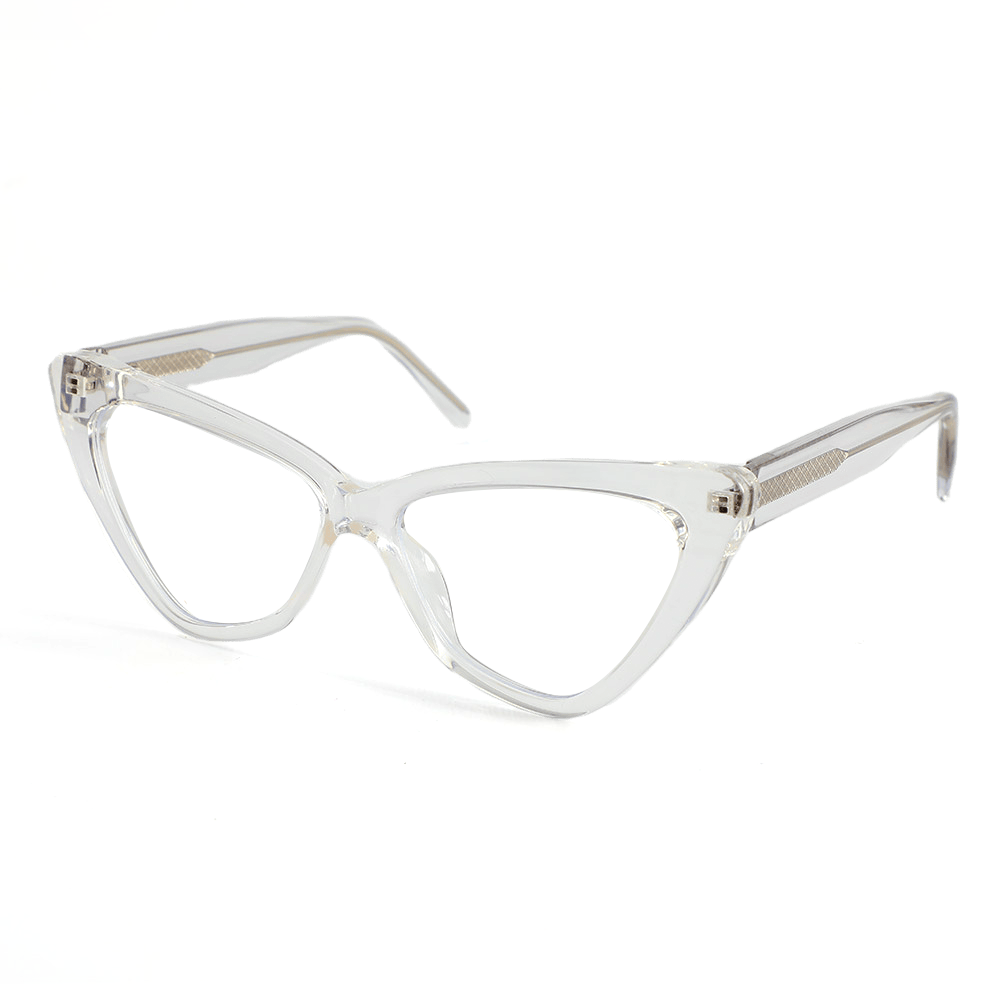 Lunettes de Vue Stuart Cat Eye Transparent 