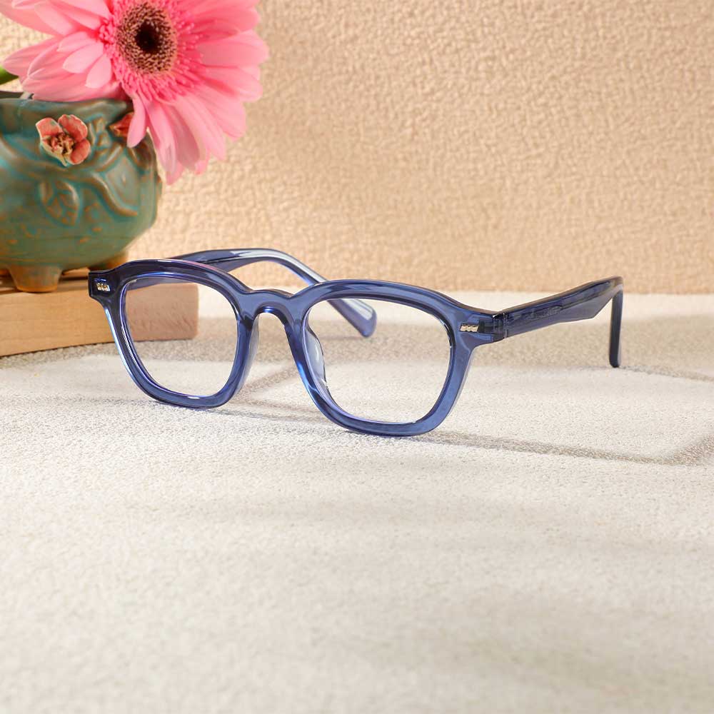 Occhiali da Vista Bloomfie Quadrato Blu 