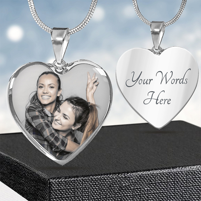 Collana Personalizzata Con Ciondolo A Forma Di Cuore