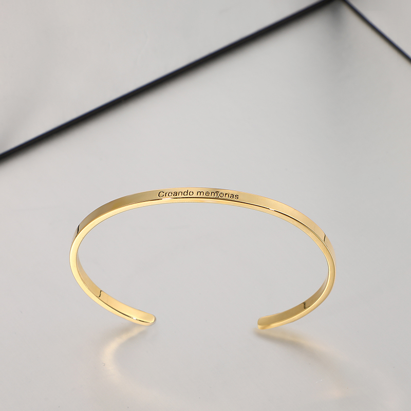 Najlepsze wspomnienia Personalizowana bransoletka z grawerem