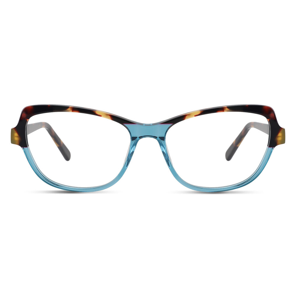 Cornelia Cat Eye Blaue Brille