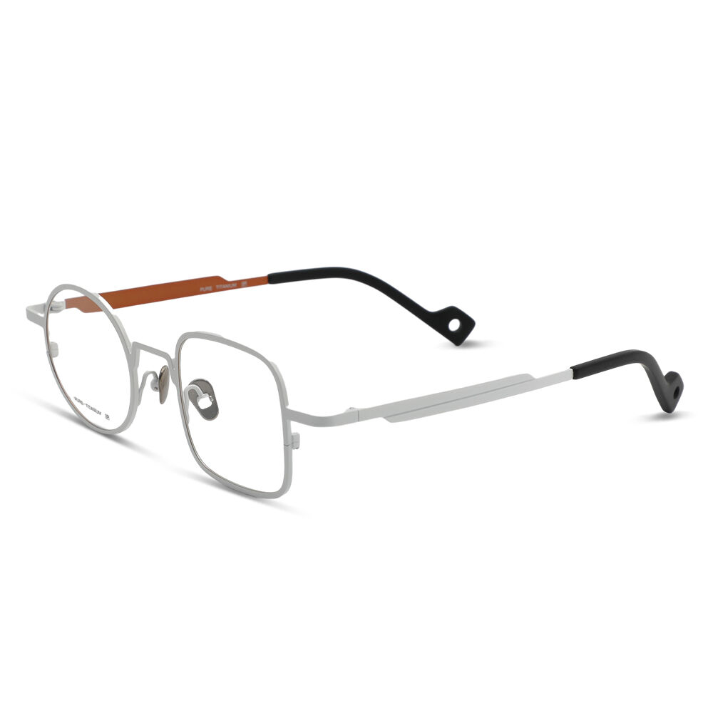 Lunettes de Vue Pinot Carré Ronde Blanc