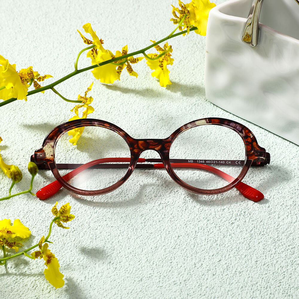 Occhiali da Vista Bevia Cat Eye Rosso