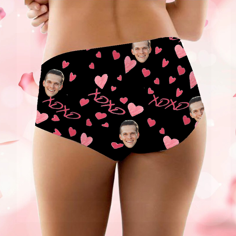 Personalized Photo Women Women's Underwear Cute Gift for Favourite Girlfriend