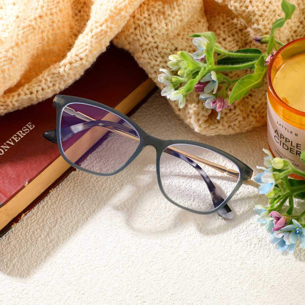 Andrew Cat Eye Graue Brille