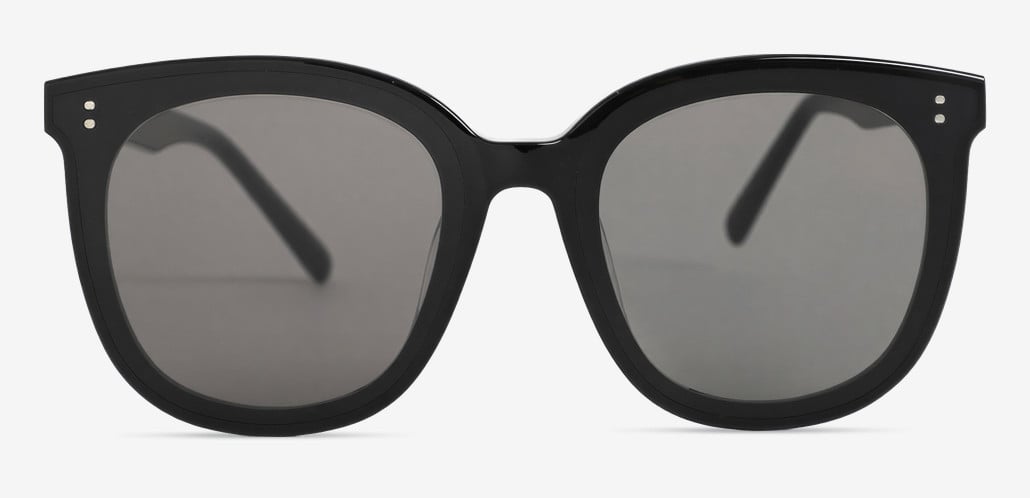 Claire Black Square Sunglasses