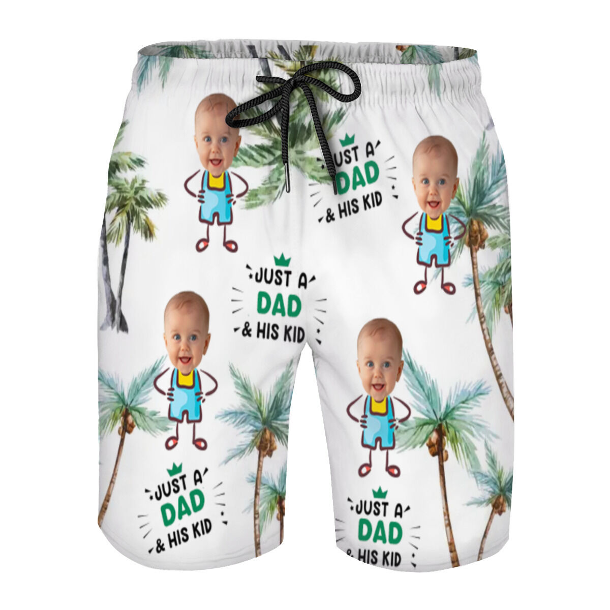 Shorts de playa personalizados para hombre: un regalo divertido para el Día del Padre