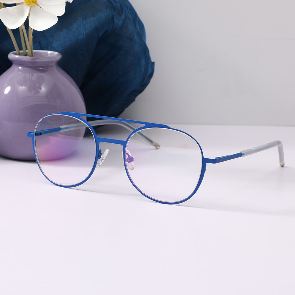 Occhiali da Vista Alicaa Aviator Blu 